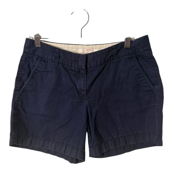 J. Crew Pants - J.Crew Broken-In Chino Shorts Navy Blue Size 12 100% Cotton Classic Fit